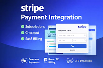 integrate stripe payments into your website or saas app