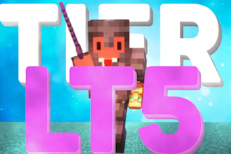 create a minecraft youtube thumbnail for you