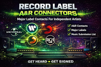 be your music connector plug to sony label warner label and umg label for signin