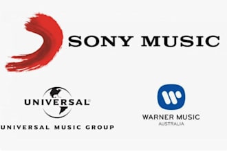 be your music connector plug to sony label warner label and umg label for signin
