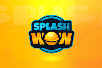 make wonderful fun and wacky product logo for splash wow