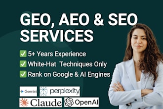 optimize website with geo, ai SEO, aeo