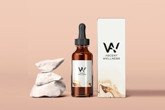 design alpine wellness company logo