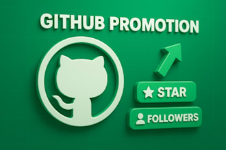 organic github promotion github marketing to acquire stars attract followers