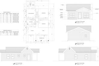 draw 2d floor plan on autocad