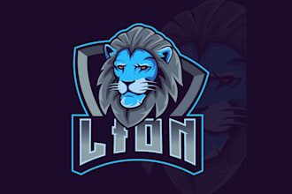 create graceful and fantastic lion logo design
