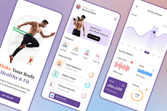 develop fitness app, gym app, health and fitness app, fitness and gym website