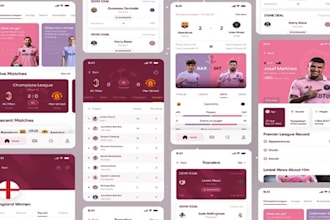 develop live score web app with dashboard and api integration
