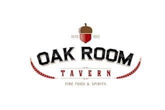design extraordinary classic logo for oak room tavern