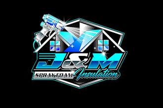 create exclusive and marvelous spray foam logo design