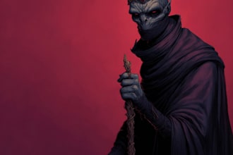 do scary fantasy horror character