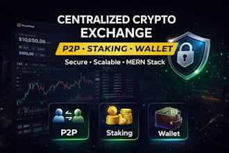 build crypto exchange website, p2p exchange, exchange website, crypto wallet app