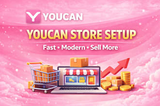 build, design and optimize your youcan ecommerce store for high sales