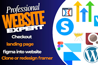 clone figma redesign wordpress gohighlevel framer build up squarespace wix