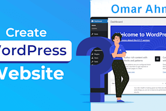 create wordpress website from scratch