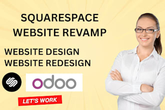 revamp your squarespace, odoo, duda, ionos, or square ecommerce website