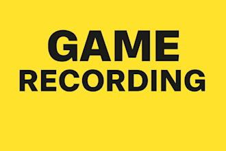 record gameplay footage at 1080p 60 fps on any game on any use