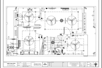 do electrical plan layout and lightning design in autocad