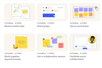 do collaborative mind map designs on miro dashboard