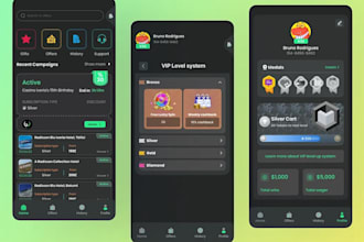 modernistic saas, b2b, b2c loyalty program, and integrate google, apple wallet