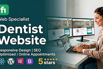 build a professional dentist website for your clinic