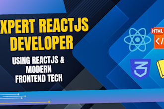 build responsive webapps as reactjs developer