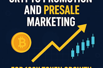 do crypto promotion and presale marketing for 100x token