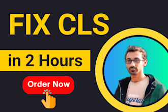 fix cls for wordpress core web vitals
