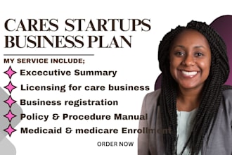 help home health care, aba therapy, hospice care write start up business plan