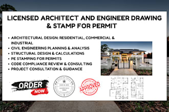 licensed architect, civil and structural pe stamp in alabama, texas, virginia