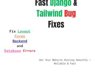 debug  django website and fix broken pages or features