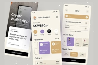 develop crypto wallet app digital wallet app digital banking app