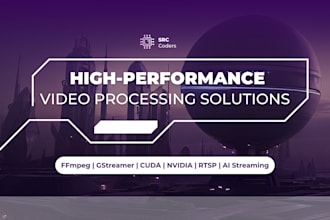 do ffmpeg, gstreamer, rtsp, ntp, intel, nvidia acceleration and cuda projects