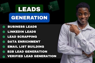 b2b lead generation IT lead generation solar real estate lead data enrichment