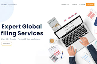 prepare USA tax returns, UK tax returns, canada tax returns