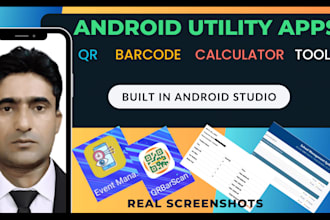 develop android tools apps like qr scanner and utility apps