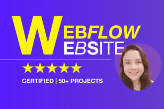 proficiently create a webflow website design, webflow landing page