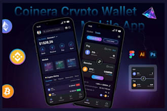 develop digital wallet app bank app crypto wallet app fintech app