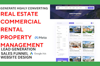 generate property residential commercial rental real estate property website