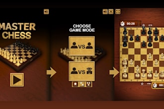 develop custom chess puzzle ludo board games for android ios or any platform