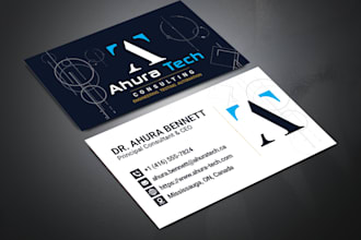 design professional business card visiting card id card