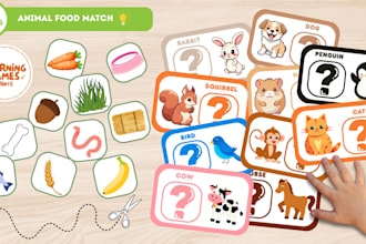 design printable educational games for kids