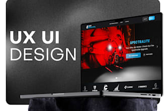 create responsive web design, landing page design, figma UX UI website redesign