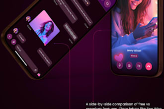 develop a professional and secure dating app for ios, android