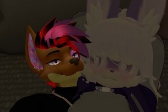 do vrchat avatar vrchat furry avatar anime nsfw 3d model