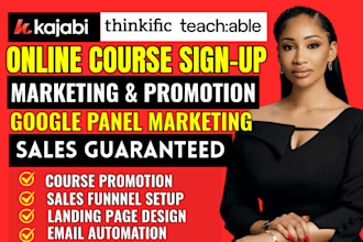 kajabi online course promotion udemy ebook marketing kajabi course sales funnel