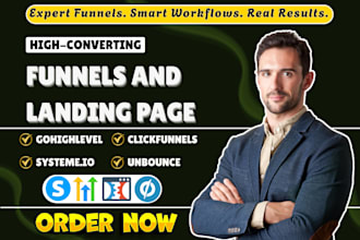 do sales funnel, landing page in gohighlevel, systeme io, clickfunnels, unbounce