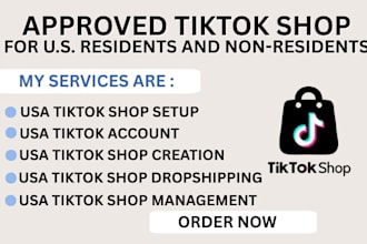 create usa tiktok account uk tiktok shop