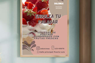 flyers profesionales para redes sociales e impresión