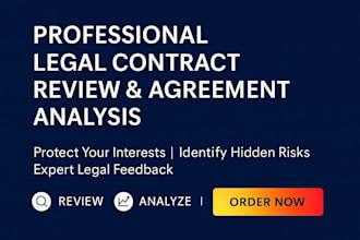 review legal contracts and agreements